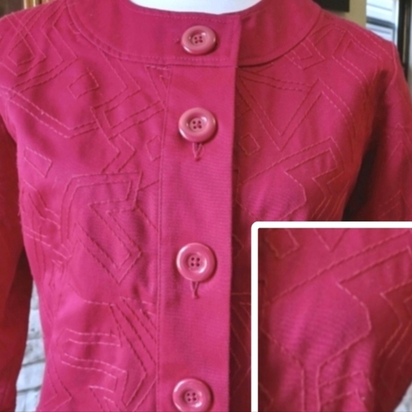 HP😘🆕Coldwater Creek Embroidered jacket - Picture 2 of 9